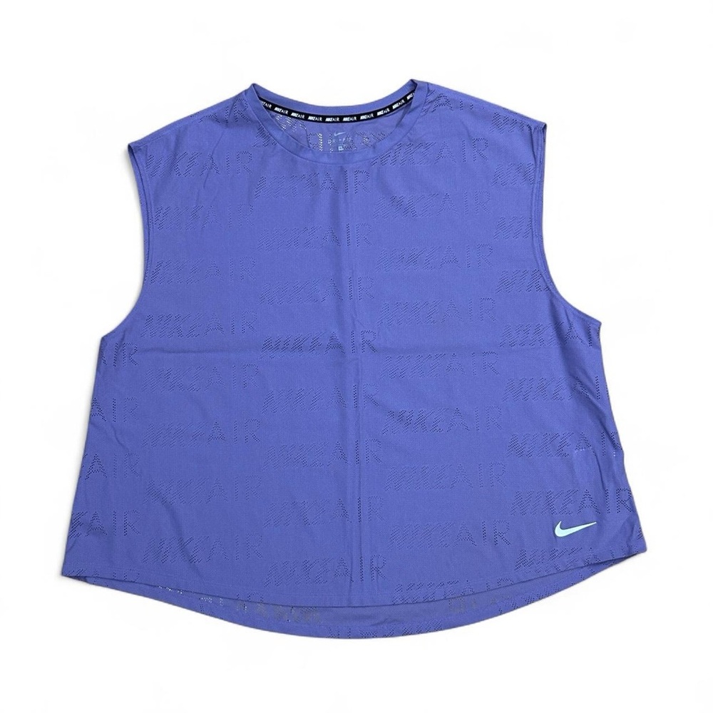 2X Nike purple / periwinkle sleeveless athletic top